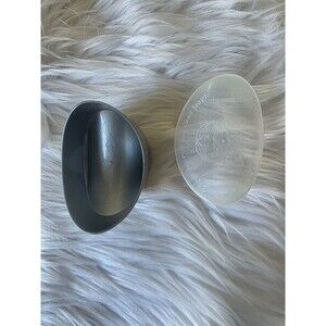 Vintage Pringles Chip Container Once You Pop can't Stop ~ clear silver